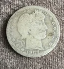 1907-O Barber Quarter