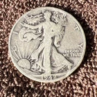 1942 D WALKING LIBERTY HALF DOLLAR 90% SILVER No Reserve/ 3 Day Auction
