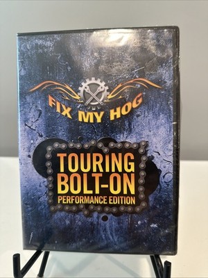 New Sealed Fix My Hog Touring Model Bolt-On Performance Ed. Motorcycle 3 DVDs