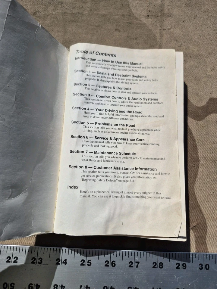 GMC Yukon Suburban 1995 manual del propietario con estuche y extras OEM Foto 2 de 4