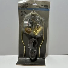 MAKE A LAMP KIT ANGELO 70269 *NEW* WITH DETACHABLE LAMP HARP, FINIAL and FITTING