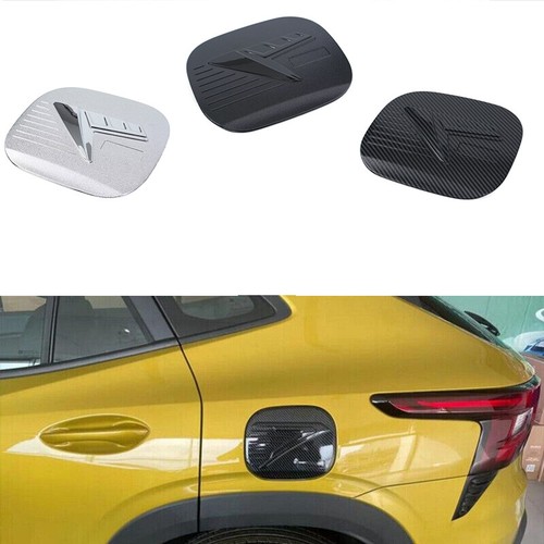 For Chevrolet Trax 2023 2024 2025 Carbon Fiber Car Fuel Tank Gas Door Cover Trim - 第 1/8 張圖片