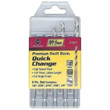 Ivy Classic 01817 5 Pc. Quick-Change Drill Bit Set