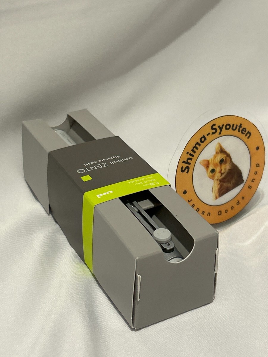 uniball ZENTO Signature model シルバー Mitsubishi Pencil uniball ZENTO signature model silver 0.38