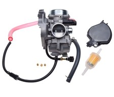 Carburatore + Filtro Carburante per Quad ATV KAWASAKI KEF KVF 300 PRAIRIE 1999-2002
