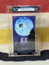 E.T. The Extra Terrestrial VHS Factory Sealed IGS Graded 9/8.5 Green Tab