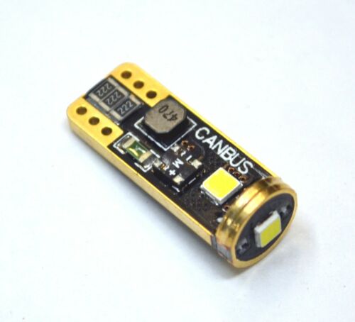 Canbus Error LED Light 168 White 6000K Two Bulbs Interior Map Upgrade Stock Lamp - Picture 4 of 12