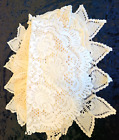 B-12 Lot 18 Vintage Doilies Various sizes/shapes Hand Made and Machine Made
