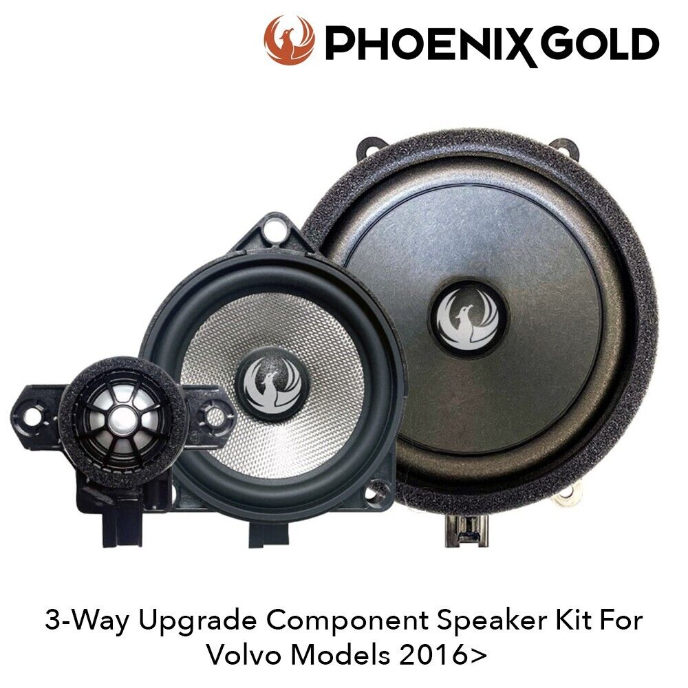 Phoenix Gold ZDSV1 - 3-Way Upgrade Component Speaker Kit For Phoenix Gold ZDSV1 - 3-Way Upgrade Component Speaker Kit For