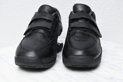 Z-COIL ZCoil Legend Leather Black Comfort Walking Shoes Womens Sz