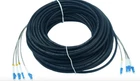 50M Outdoor LC-LC UPC 4 Strand 9/125 Single Mode Armored Fiber Patch Cord -09849