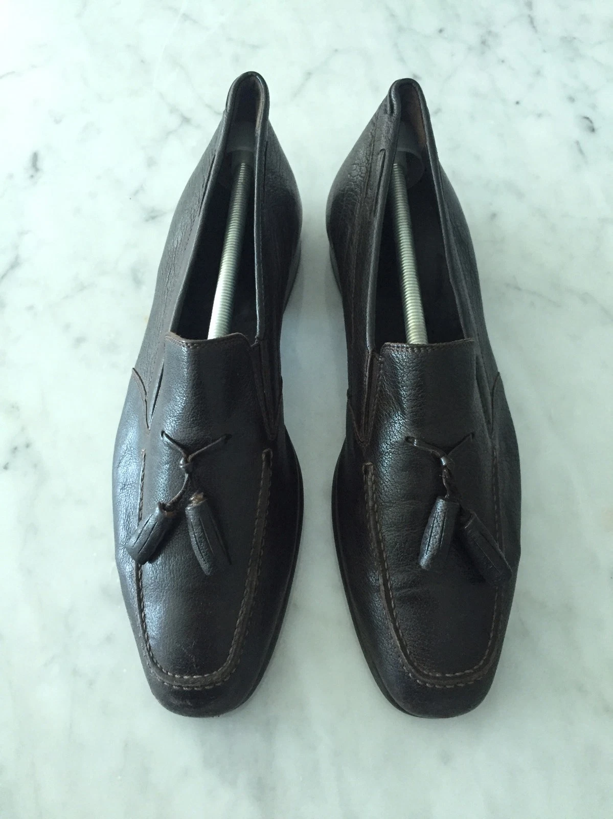 Mocassino uomo Fendi in pelle taglia 10 US 43 5 EU Italia 9