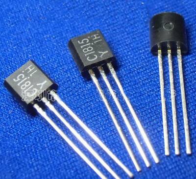 10x Toshiba 2SC1815-Y – NPN Allzwecktransistor – C1815Y – Für Verstärker & Schaltungen – 80 MHz