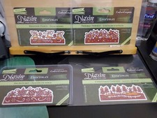 Crafters Companion Die'sire Edge'ables Lot of 4 Christmas Dies