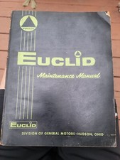 Euclid Gm 3 4 6-71 71e 71n 71t Diesel Maintenance Manual Published In 1965