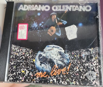 Adriano Celentano Me, Live! Cd Cgd Ew 