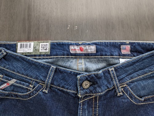 New w/ Tag's Ariat Women's FR Cat 2 Work Jeans Mid-Rise Boot Cut Stretch 33R - Picture 2 of 6