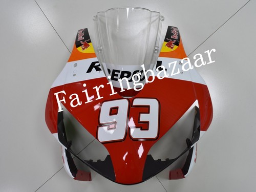 White Red REPSOL ABS Injection Bodywork Fairing Kit for HONDA CBR600RR 2003 2004 - Picture 2 of 7