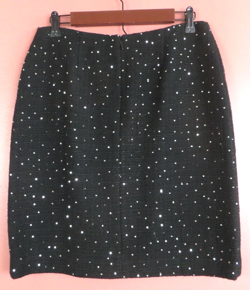 SK18133-ANN TAYLOR женщин шерсти тяжелый прямой карандаш юбка мульти размер 8P - Изображение 2 из 4