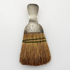 VTG Black, Starr Gorham Sterling Silver 99 Shoehorn Garment Brush FCG