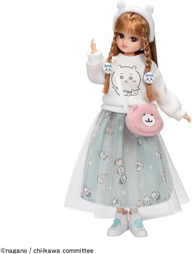 TAKARA TOMY Licca-chan Puppe LD-08 Chikawa Daisuki Licca-chan Anziehspiel - Bild 2 von 3