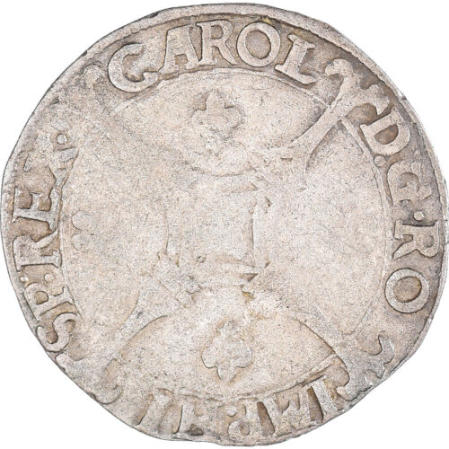 [#1062407] Münze, Spanische Niederlande, Charles Quint, Gros, n.d. (1542-1556),  - Bild 1 von 2