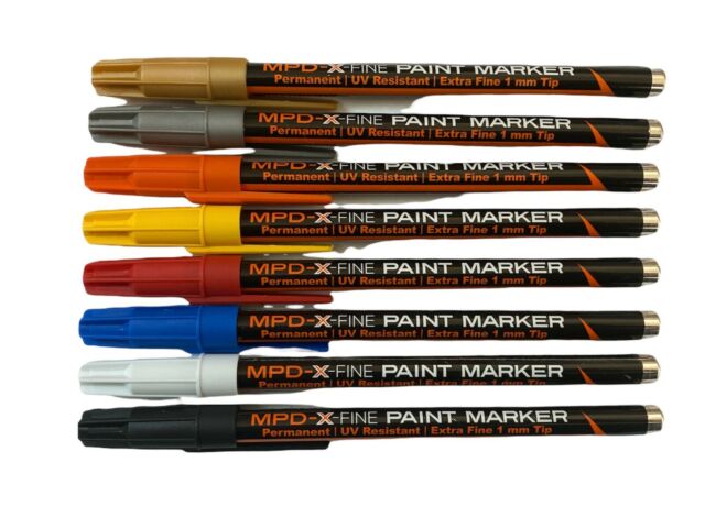 Competitive Advantage Enamel Paint Marker MPD | FINE MULTICOLOR 1mm 10-Pack