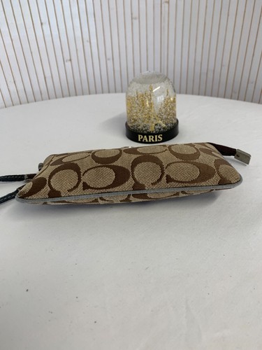 Porte monnaie petite pochette Coach Toile Monogrammée - Imagen 3 de 12