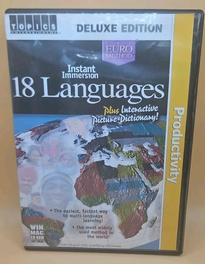 25+ Language Course Software CDs - English Version for sale