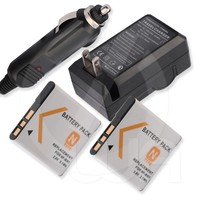 2 Battery + Home Wall Car Travel Ac/dc Charger For Sony Bc-csn Bc-csnb Npbn1 2 Battery + Home Wall Car Travel Ac/dc Charger For Sony Bc-csn Bc-csnb Npbn1