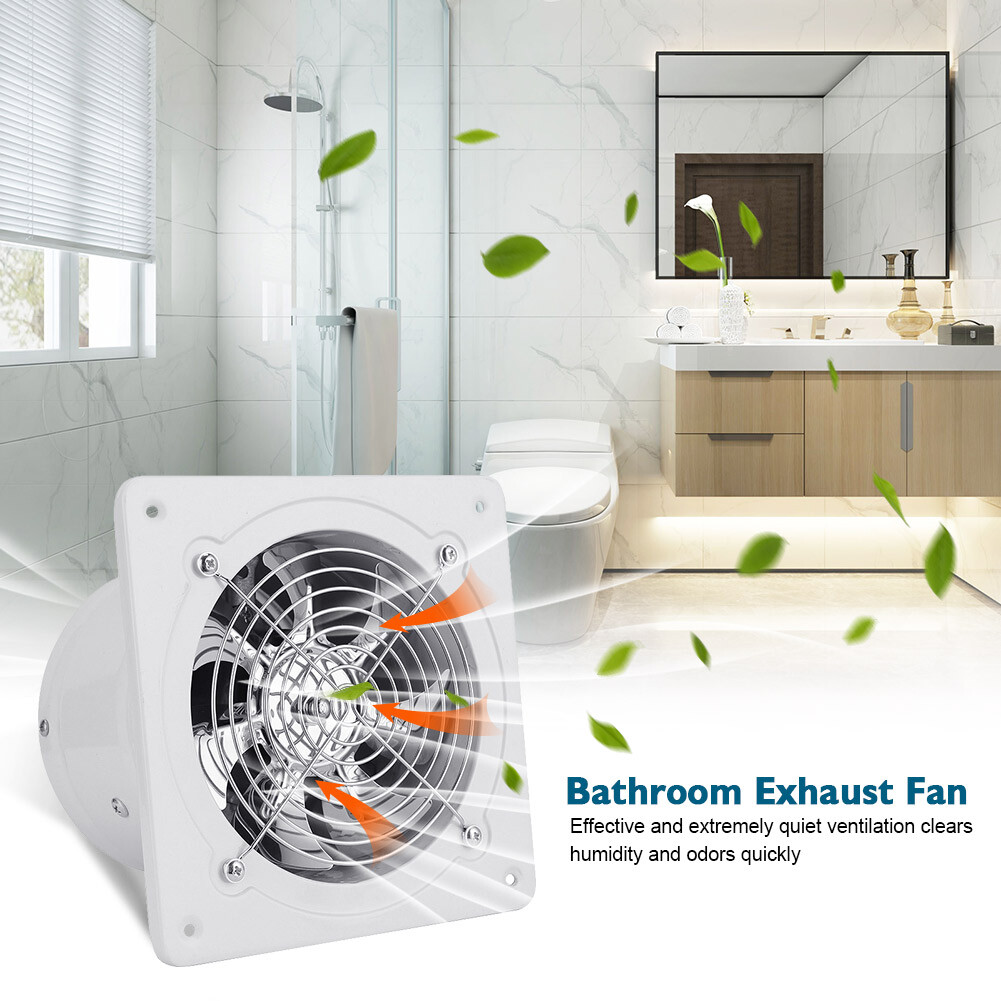 4~12'' Exhaust Fan Ventilation Extractor Fan Wall-Mounted Blower