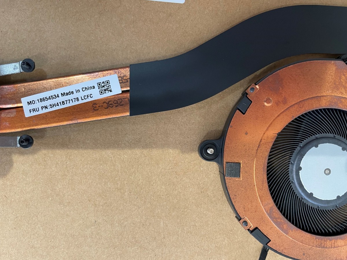 5H41B77177 Genuine Lenovo ThinkPad L14 Gen 2 Heatsink Fan CPU