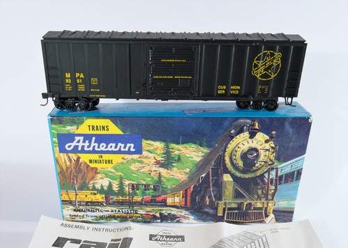 Athearn Bev-Bel Corp A.C.F. Camión de vagones de ferrocarril 9251 Maryland y Pennslyvania N5. - Imagen 2 de 9