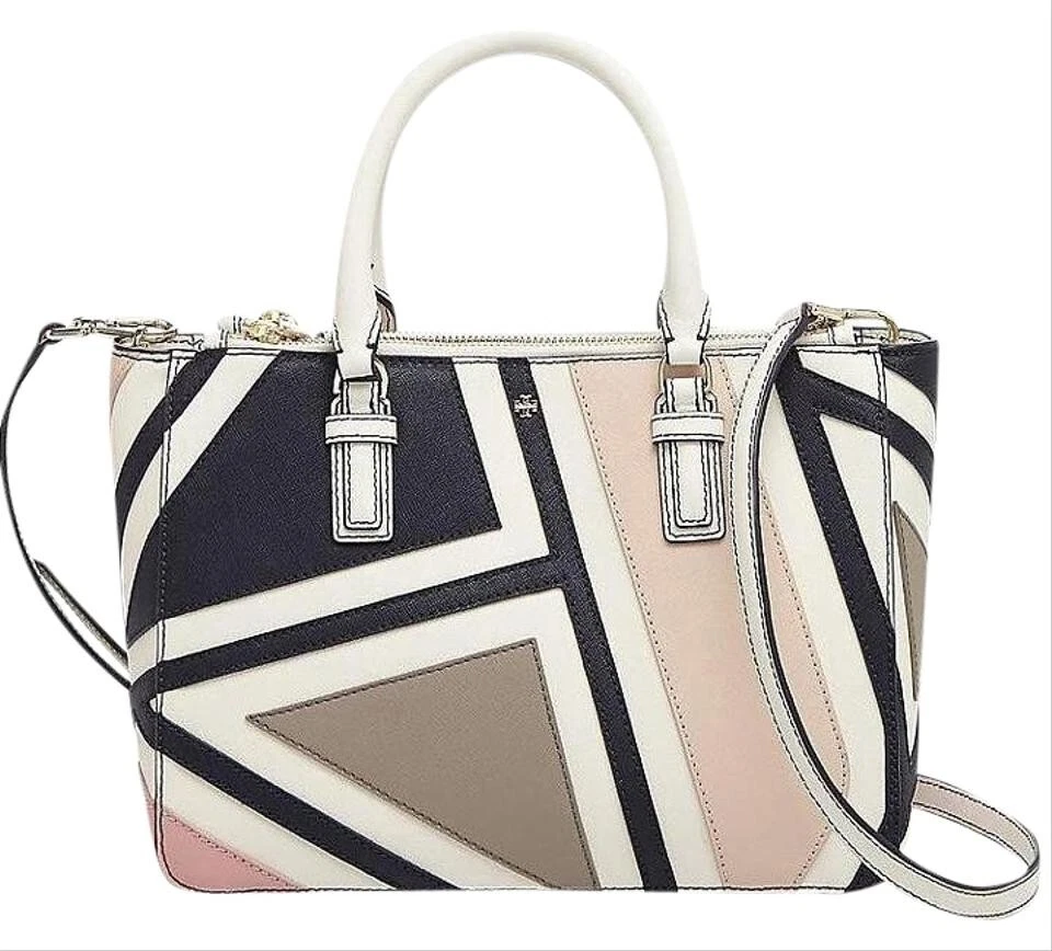 New Tory Burch Robinson Small Double Zip Tote Bag