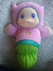 2011 Hasbro Playskool Pink Glo Glow Worm Light Up And Singing Stuffed Plush Toy