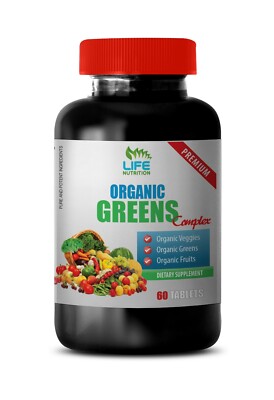 superfood tablets - ORGANIC GREENS COMPLEX - multivitamins and minerals 1B