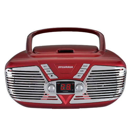 sylvania retro bluetooth speaker fm radio