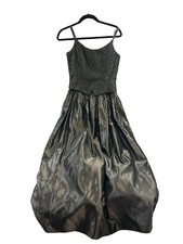 Scott McClintock Dress Size 8 Black Long Formal Prom Wedding Millennial Y2K