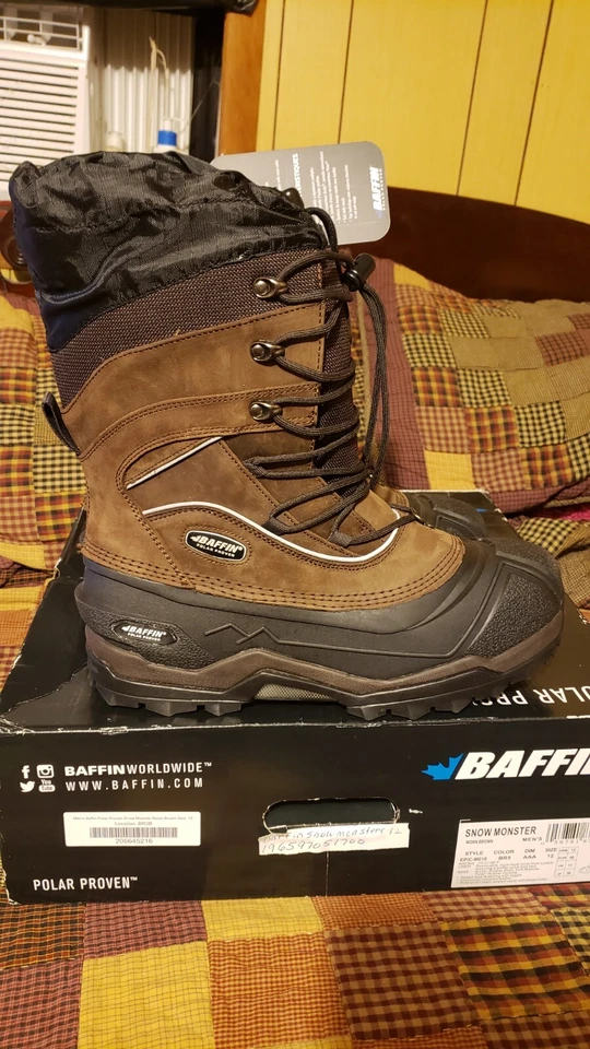 Botas Baffin Snow Monsters para hombre talla 12 Epic-m010 Foto 3 de 4
