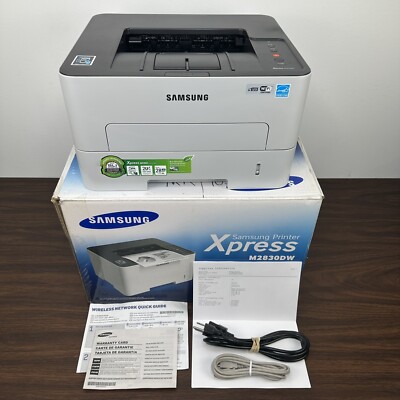 Samsung Xpress M2830DW 100% Toner Wireless Mono Laser Printer ...
