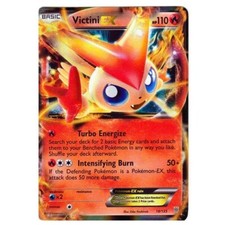 Victini EX - 18/135 - Pokemon Card TCG, Good Condition 