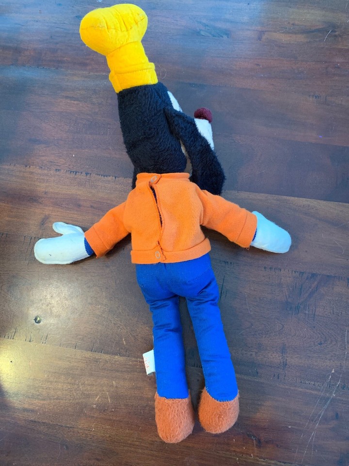 Vintage Walt Disney GOOFY 24” Plush 1960’s Original Goofy! Rare ...