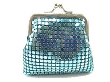 Metal Mesh Small Coin Purse Kiss Lock Clasp Buckle USA Stock "NEW"