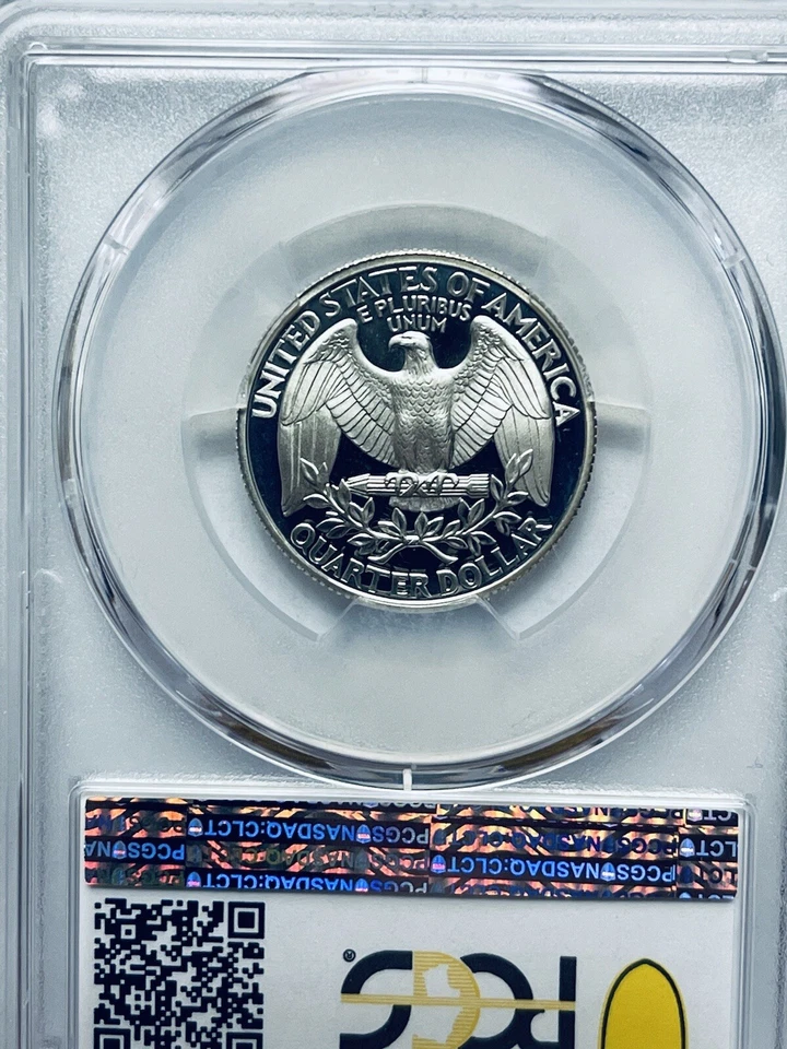 1995-S Washington Quarter Silver PCGS PR69DCAM - Image 4 of 4