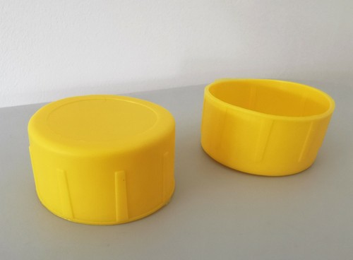 Scaffold Tube End Caps (Yellow) Scaffolding Pole Pipe Feet 48.3mm BRITISH MADE - Picture 5 of 14