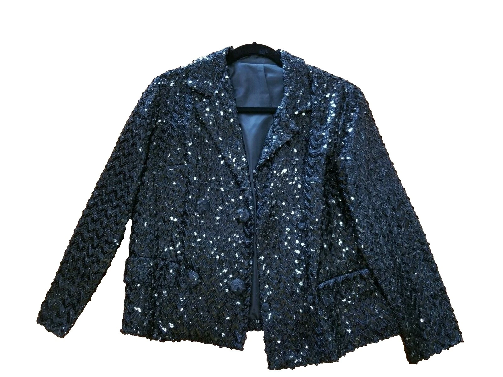 Chaquetas de Traje De Lentejuelas/Trajes vintage blazer, juegos y Suit Separates para Mujeres