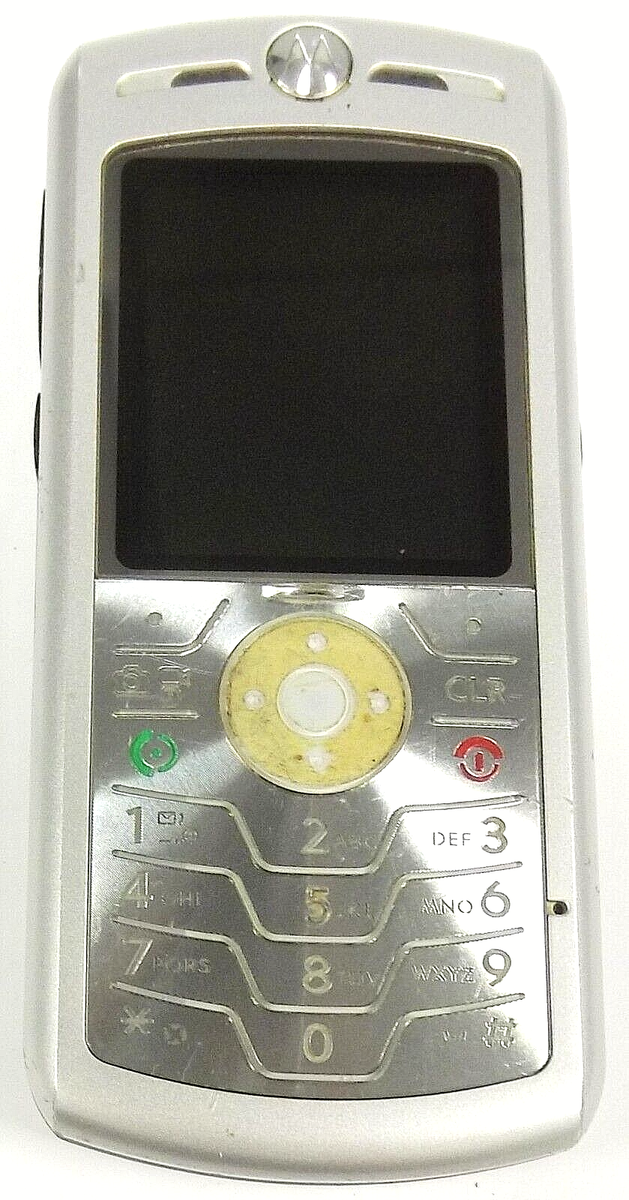 Motorola SLVR / Sliver L7c - Silver and Black ( Verizon ) Cellular