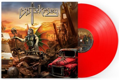 BLITZKRIEG   Same (NEW*LIM.200 RED VINYL*BRITISH STEEL*BRIAN ROSS)