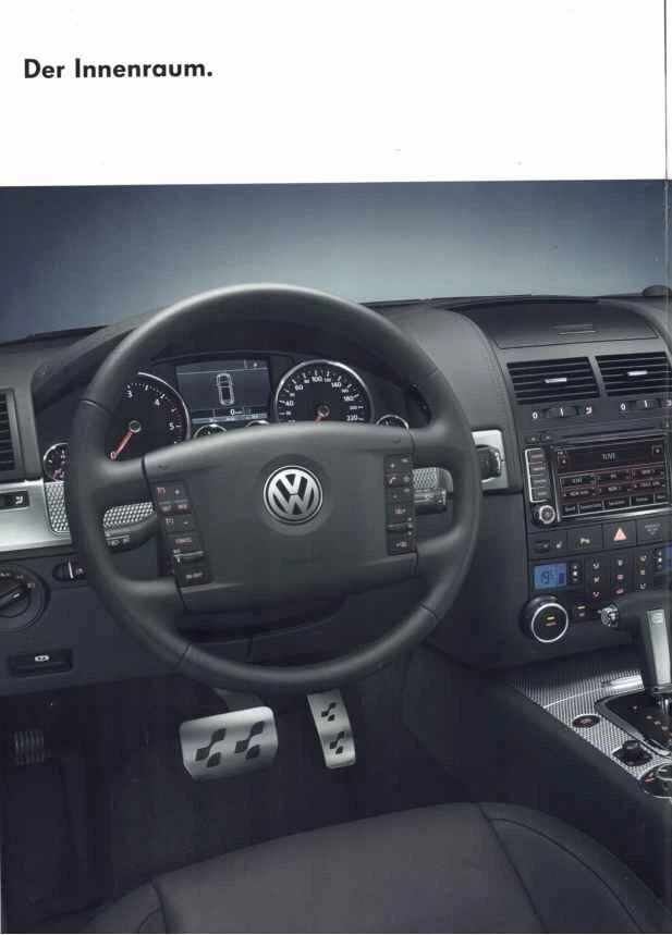 Catalogue Brochure VW Touareg R50 10/2007 Allemand / Deutsch - Photo 2/2