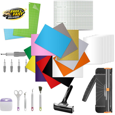 Starter Kit for Cricut Joy Xtra Machine, Extra Bundle for Beginners, 8.5 X 12